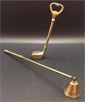 BRASS Bottle Opener - Candle Snuff