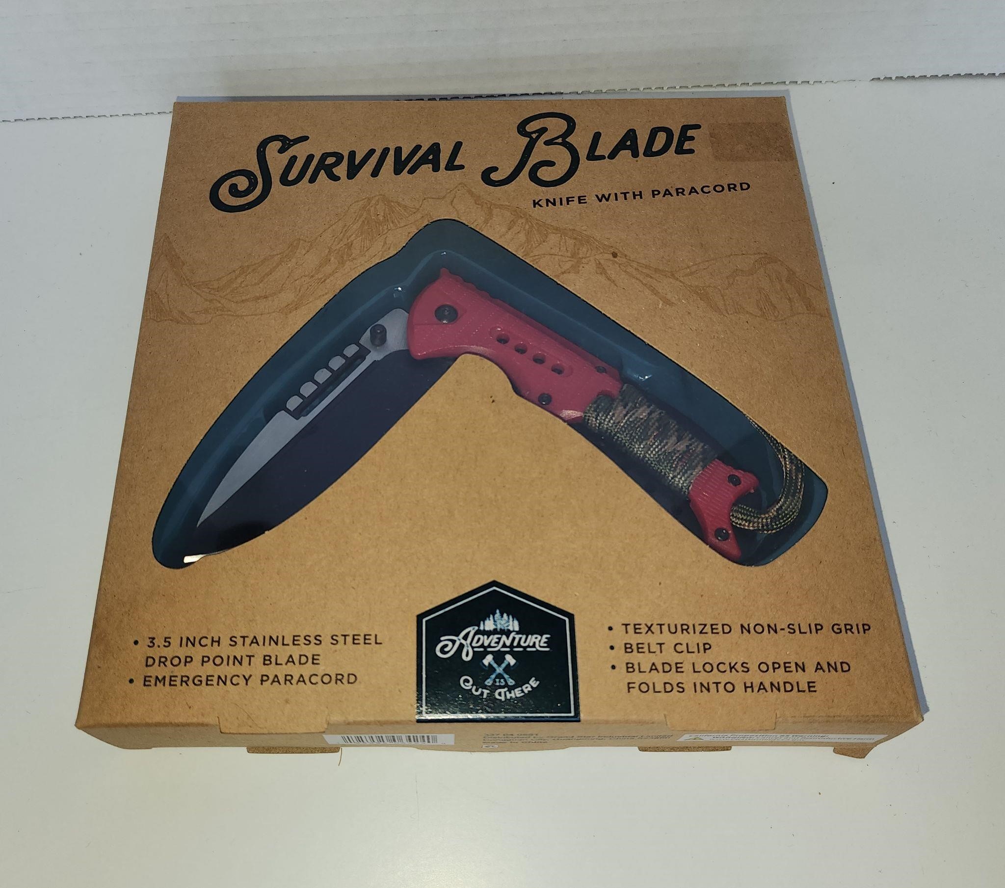Couteau de survie / Survival blade - knife