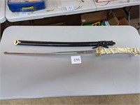 Samurai Sword with Decorative Handle