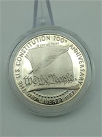 1987 U.S. Constitution Silver Dollar