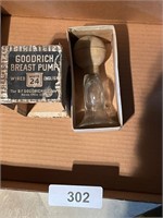 Goodrich Breast Pump (Patent 8/30/1904)