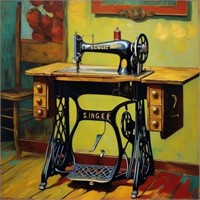 Singer Sewing Machine II LTD EDT Van Gogh Limited