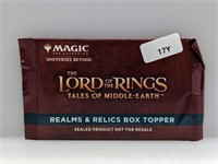 Magic The Gathering Lord of the Rings Box Topper