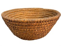 Gorgeous Antique PA Dutch Rye Grass Basket