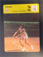 1978 Martina Navratilova Tennis Rookie Czechoslova