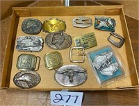 14 Belt Buckles