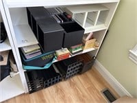 3 Shelfs of Misc. Office Items, Etc.