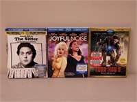 LOT OF 3 COMBO BLU-RAY, DVD & DIGITAL COPY MOVIES