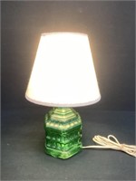 Vintage Green Depression Bedroom Lamp