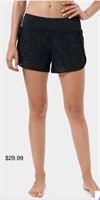 Sz L Vutru Low-Waist Lined Athletic Shorts -