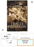 Tracie Peterson - A Promise to Believe

Gwen,