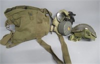 Pouch Gas Mask-Face Mask-Gas Container. Original.