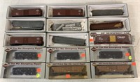 15 HO Train Cars-Walthers, Life-Like, others