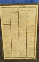 Page of a News Paper from 1799/1800