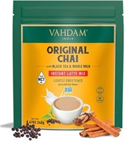 Sealed- VAHDAM, Instant Vanilla Chai Tea Latte