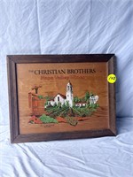 Christian Brothers Wine Wood Sign