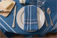 Farmhouse Style Dining Table Linen Tablecloth