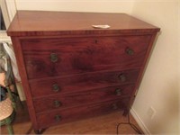 Antique desk and chest of drawers, very good