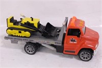 Toy Tow Truck & Tonka Mini Bulldozer Lot