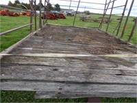 19ft. wagon gear ONLY (wooden rack of NO use)
