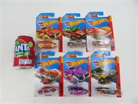 6 hot wheels die cast neufs