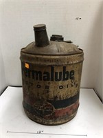 Permalube Motor Oil Can
