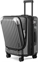 LEVEL8 Grace EXT Carry On Luggage, 20” Expandable