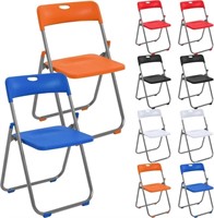 10 Pack Plastic Folding Chair Bulk Indoor Outdoor