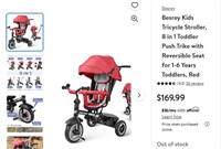 Besrey Kids Tricycle Stroller
