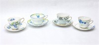 Assorted Bone China Tea Cups -