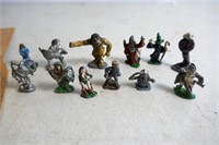 Quantity Lead Miniature Figurines