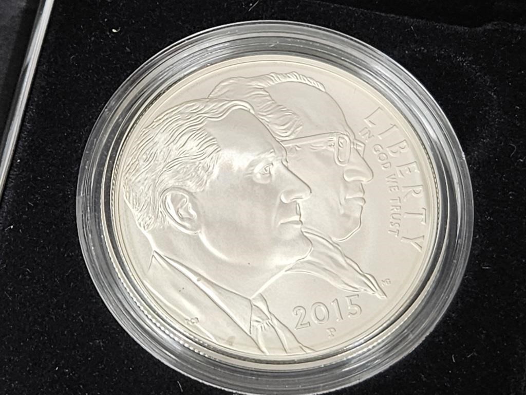 2015 March Of Dimes Silver Dollar Coin