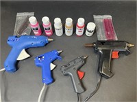 Hot Glue Guns, Acrylic Paint