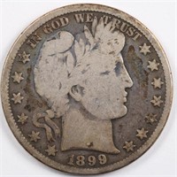 1899-O Barber Half Dollar - Full Rim