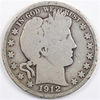 1912-S Barber Half Dollar - Full Rim