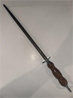 Vintage CASE Knife Sharpener 15" steel honing rod