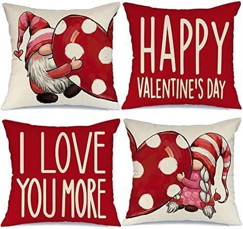 Matymats Valentines Pillow Covers