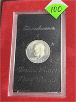 (2) 1971 S Proof 40 Percent Silver Dollars