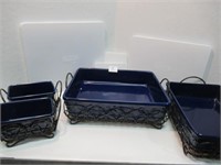 NEW Temptations Orchard 12 Pc Oven To Table Set