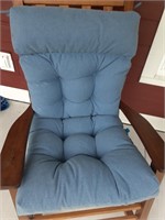 Blue Chair Cushions (2)