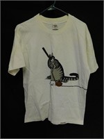 Crazy Shirt Hawaii Size Medium, Cat Golf