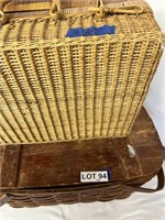 Wicker and Woven Picnic Baskets