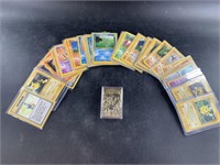 Large lot of Pokémon cards and a 1999 Nintendo Cha