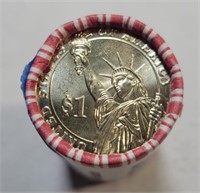 $25 Bank Rolled James Madison Presidential Dollars