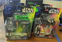 4 Star Wars Deluxe Action Figures. Han Solo,