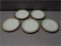 Four B&D Barmoral China England Dinner Plates