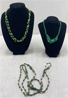 Costume jewelry necklaces