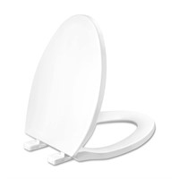 Toilet seat Elongated with Slow Close Hinges, Four