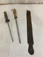 Knife Sharpening Tools and Strop