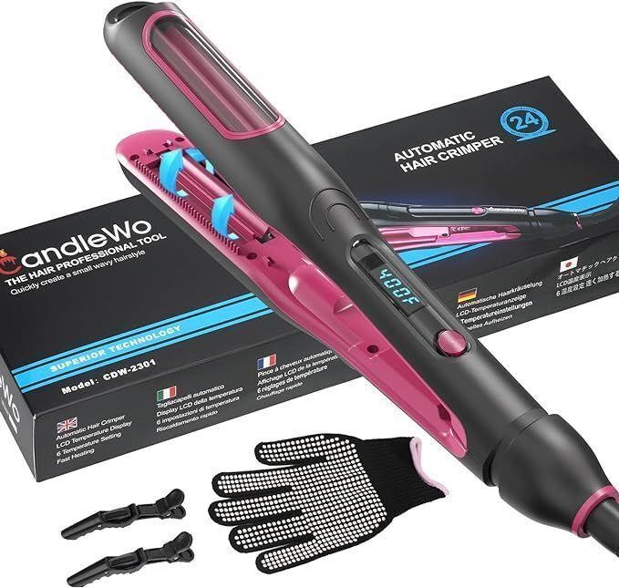 60$-Automatic Small Crimp Curling Iron Lighter